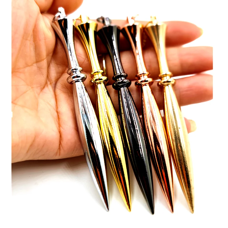 Long Metal Pendulum for Wicca Antique Copper Spiritual Pendulo Radiestesia Healing Pendule Hot Sale Jewelry 1piece