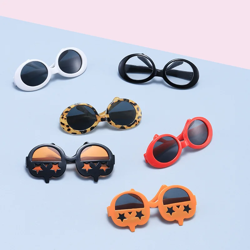 Cats Dogs Sunglasses Small and Medium-sized Dogs UV Protection Creative Trend Toy Sunglasses Pet Supplies Dog Accessories