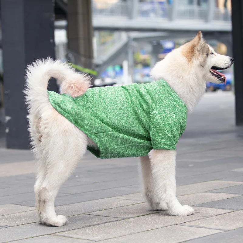 

3XL-9XL Autumn Winter Pet Dog Clothes Dogs Warm Sweatshirt Large Dogs Jacket Clothing Pet Costume Big Dogs Golden Retriever Coat