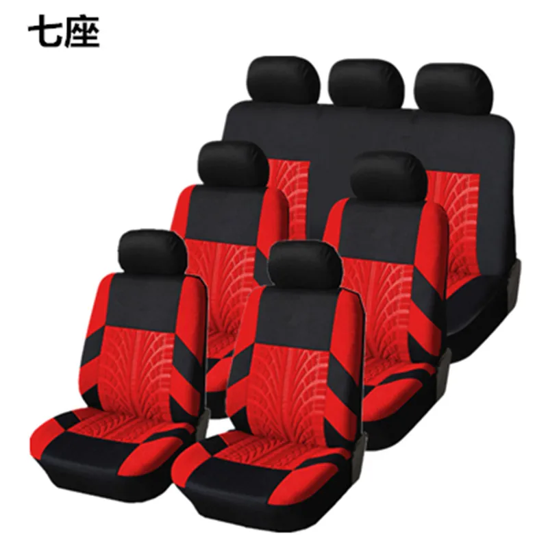 

7 Seat 13PC Covers Car Seat Covers Full Set Car Seat Cushion Seat Covers Protector