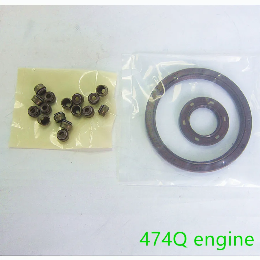 Car accessories 474Q-10-271M1 engine cylinder head gasket set for Haima 2 m3 s5 engine : 474Q