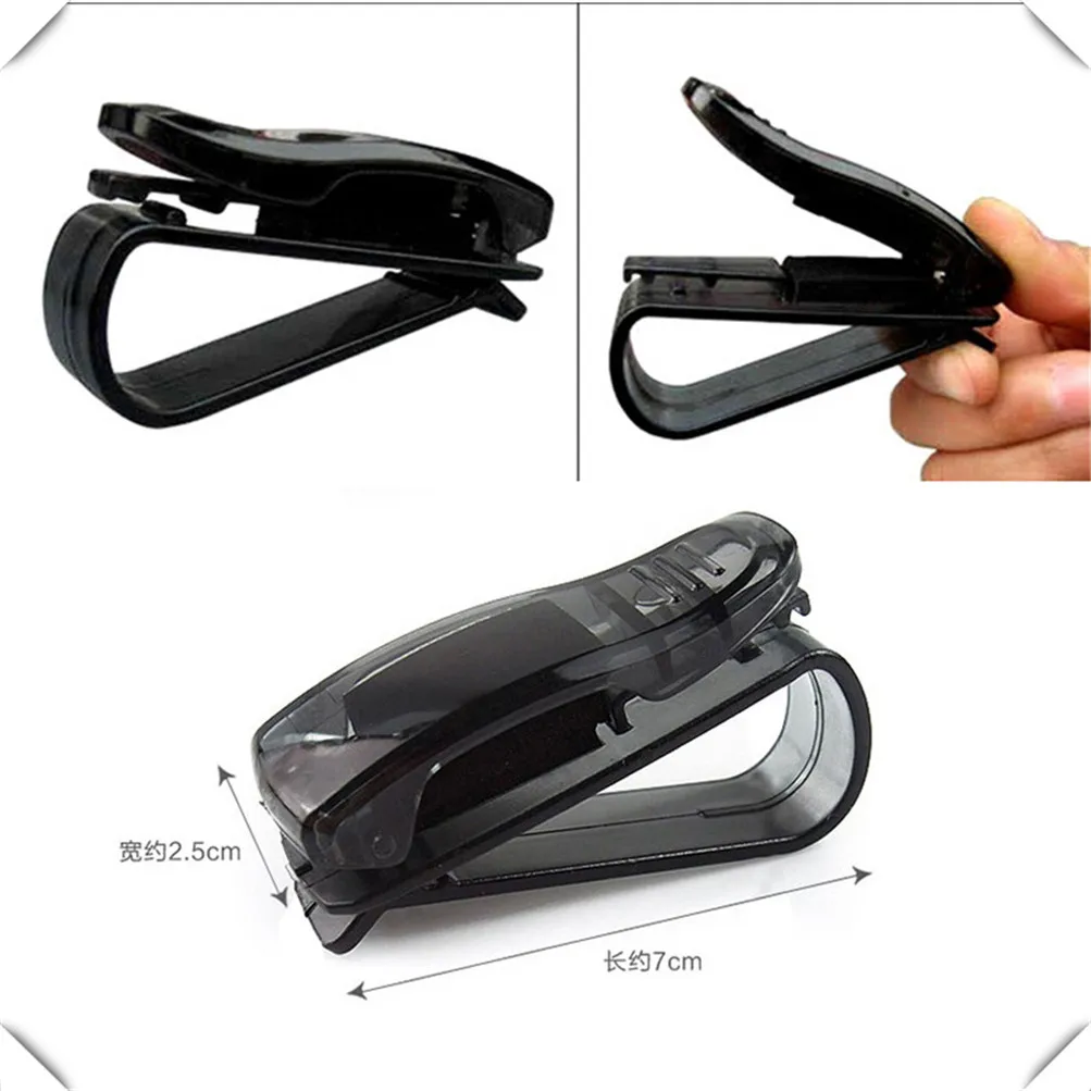 Car Sun Visor Sunglasses Holder Vehicle Accessories for BMW X1 E84 F48 X3 X4 F34 F31 F11 F07 F30 F10 X5 E53 F15 E70 E71 X6 F16