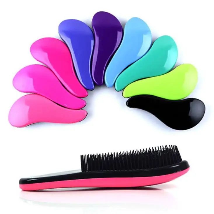 

Magic Handle Tangle Detangling Comb Shower Hair Brush detangler Salon Styling Tamer exquite Tool hairbrush SN33