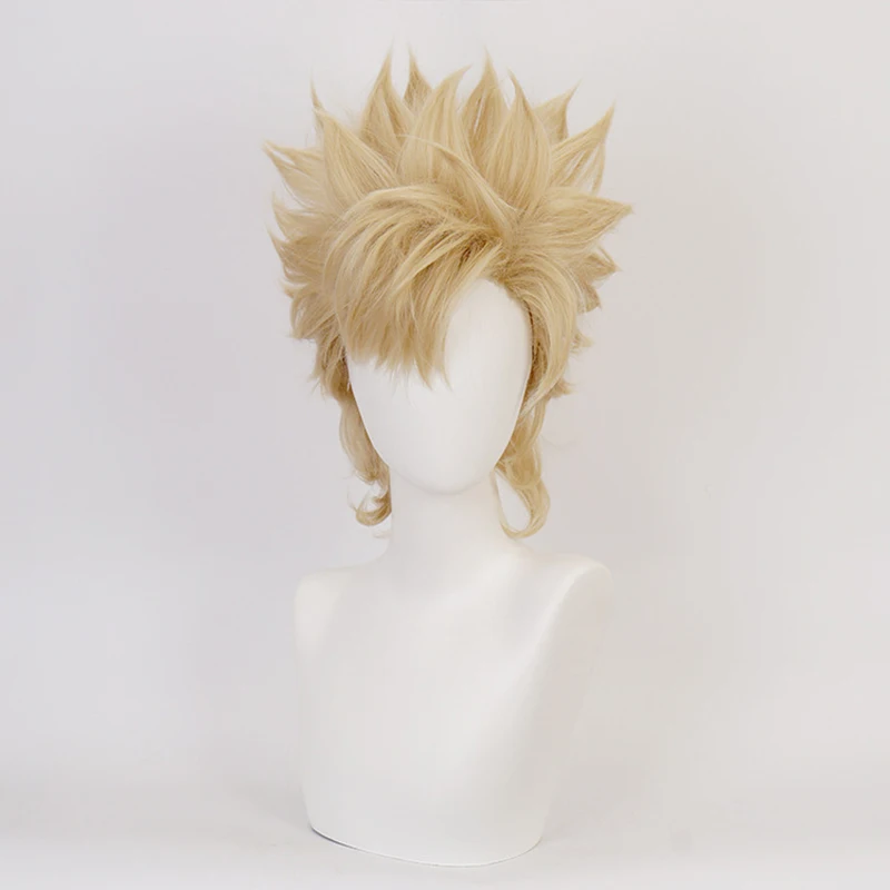 Jojo's Bizarre Adventure Caesar Anthonio Zeppeli Short Wig Cosplay Costume Heat Resistant Synthetic Hair JOJO Men Women Wigs