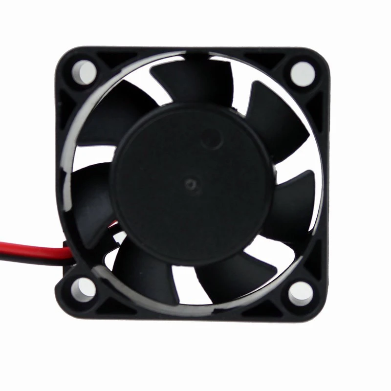 2 Pcs Gdstime 12V 40x40x10mm 40mm Dual Ball Brushless DC Cooler Cooling Fan 40x10mm 4cm Mini 3D Printer Exhaust Cooler Fan