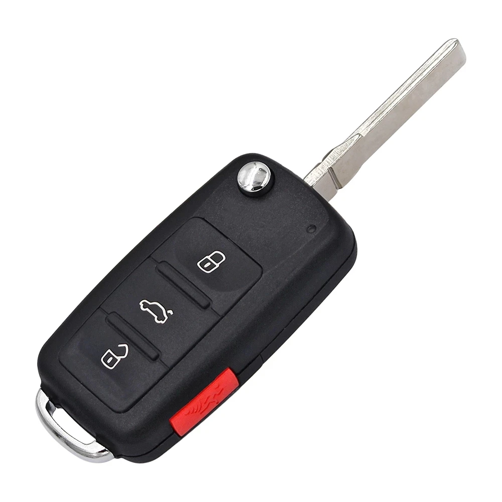 Keyless Go 4 Buttons Remote Key NBG010206T For Volkswagen VW Beetle Passat CC Jetta 2011-2017 Proximity 5K0 837 202 AK 315MHz