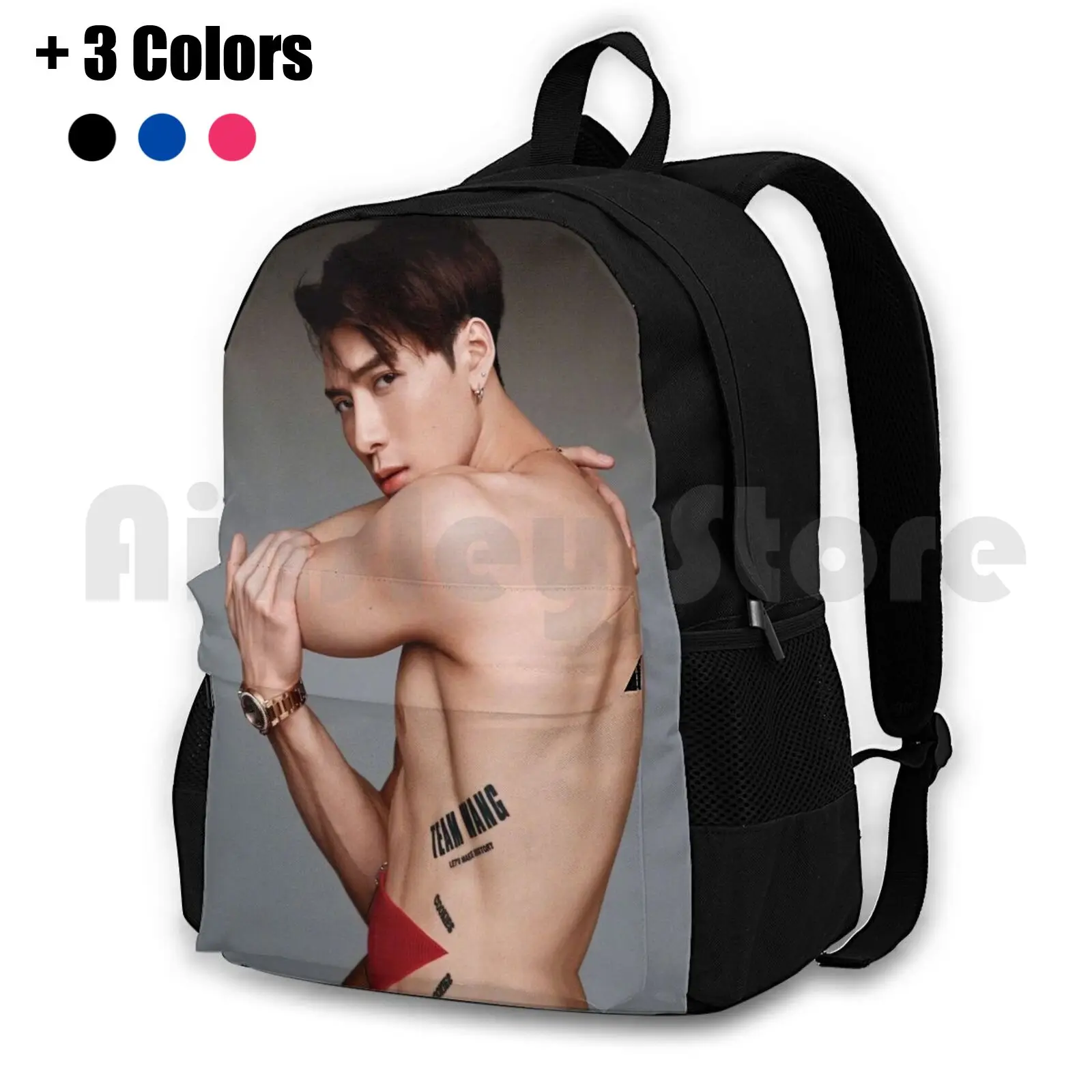 Jackson Superelle Outdoor Hiking Backpack Waterproof Camping Travel Got7 Kpop Jb Jaebeom Got7 Mark Jackson Jackson Wang You