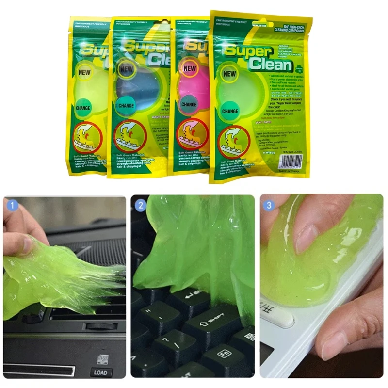 Cleaning Universal Dust Cleaner for PC Keyboard Cleaning Car Laptop Dusting Home and Office Electronics Props