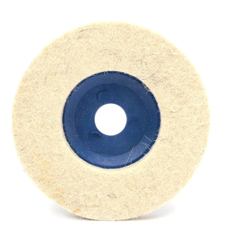 Hot sale 100mm wool polishing wheel buffing pads angle grinder wheel felt polishing disc Polisher