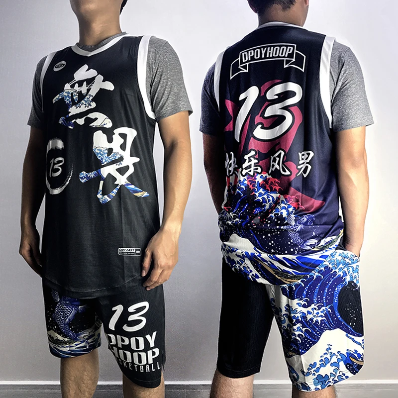 DPOY brand design basketball jersey suit for team Sports Uniforms  Training Jersey Customized women men kid