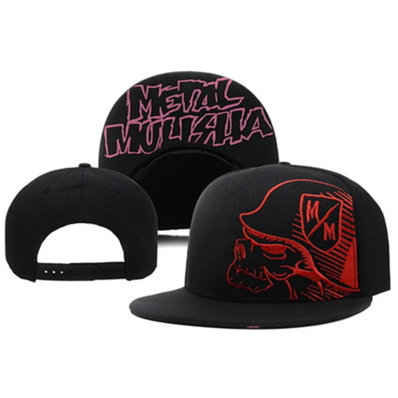 Unisex Letter Embroidery Baseball Cap Women Outdoor Sports Sun Flat Hat Men Fashion Metal Mulisha Hip Hop Snapback Caps