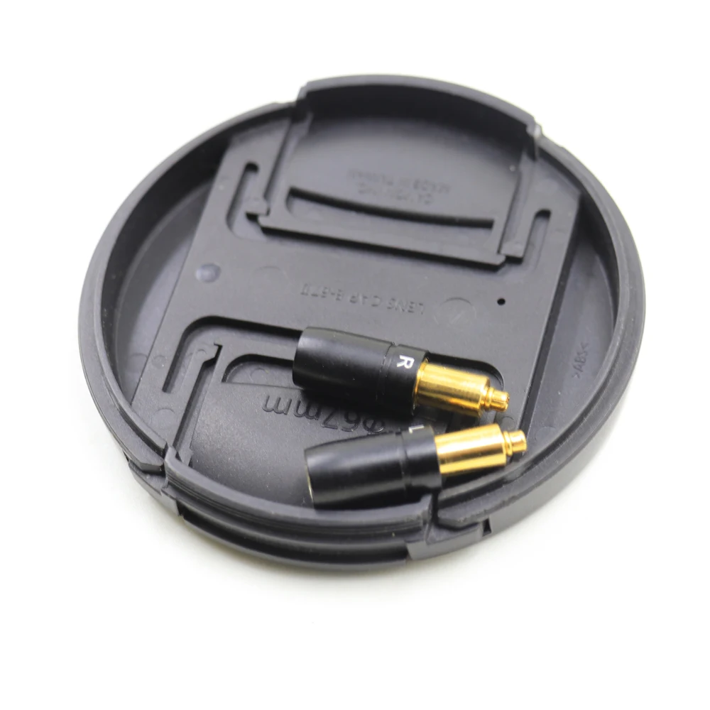 Thouliess one pair Gold plated Headphone Earphone Plugs For SRH1840 SRH1440 SRH1540 Male to MMCX Female Converter Adapter Cable