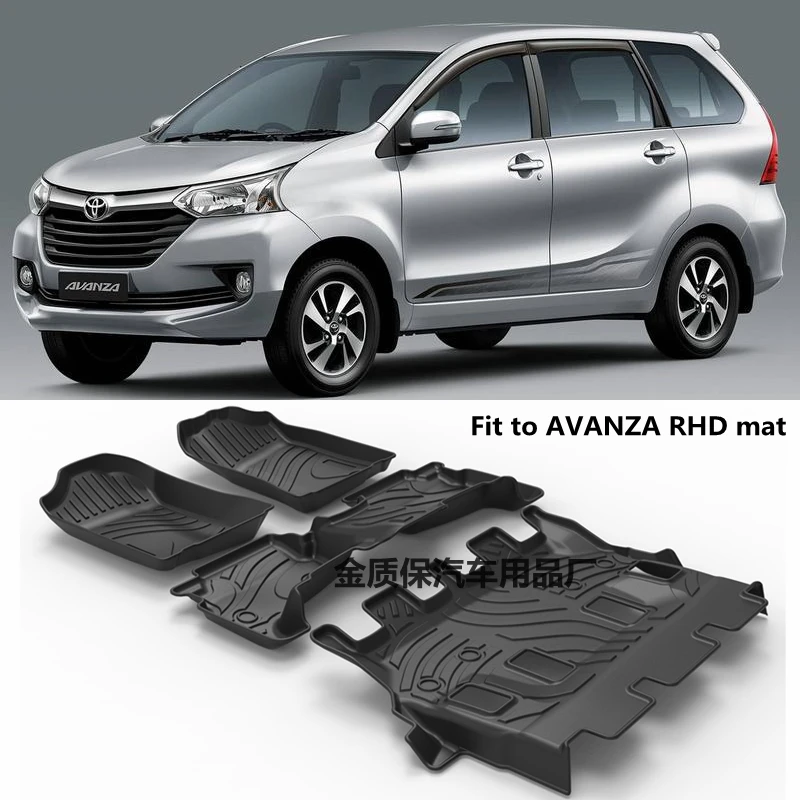 

Use for TOYOTA AVANZA car carpet Veloz car floor mat Fit For AVANZA Veloz custom waterproof pad floor mats AVANZA car floor mats