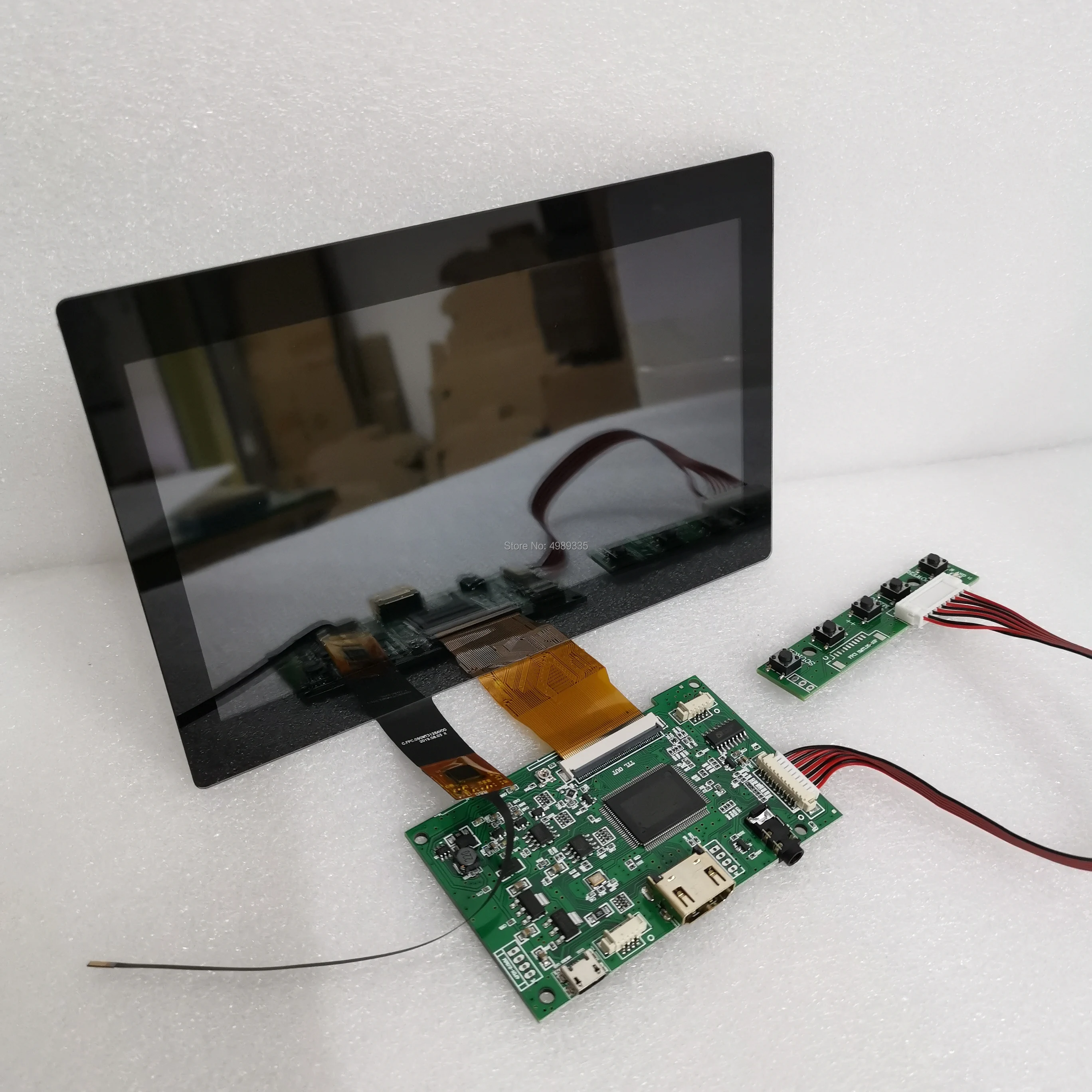 7 Inch Touch Display Module Groep Gewijd Voor Android Systeem IIC6P Plug En Play HDMI720P Resolutie 1024X600IPS Screen