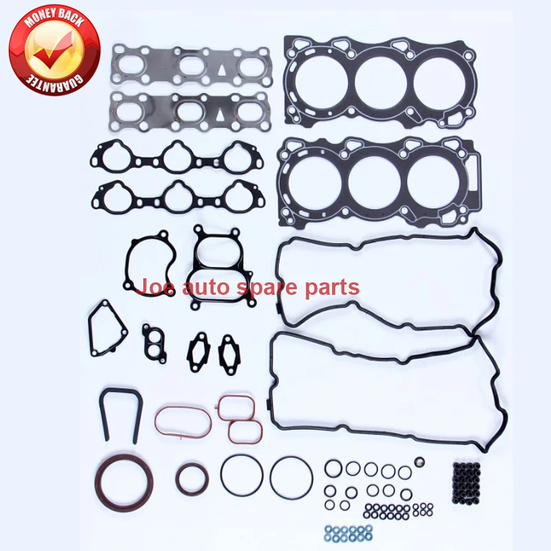 

VQ40 VQ40DE Engine Full gasket set kit for Nissan PATHFINDER (R51) HARDBODY (D22) 4.0L 3954CC 2004- 10101-EA225 50273300