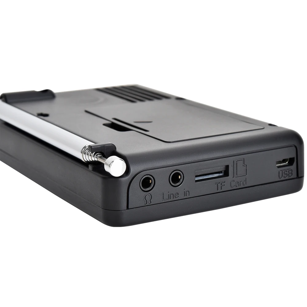 K603 FM/SW/AM متعددة الوظائف رائجة البيع راديو متعدد الفرقة راديو رقمي ستيريو مشغل MP3 شاشة الكريستال السائل المتكلم