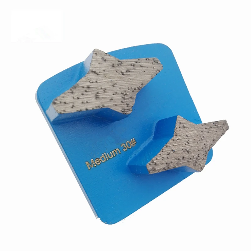 HUS50 قطاعات نجمة مزدوجة حادة علوية قفل ريدي Hsuqvarna كتلة طحن الماس للجدار الخرساني سطح حجر الأرضية تيرازو