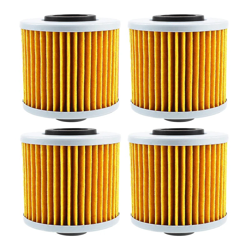 2/4/6pcs Motorcycle Oil Filter for Yamaha TRX850 TDM850 TDM900 BT 1100 Bulldog Tenere XTZ 660 750 Grizzly YFM 600 Raptor YFM 700