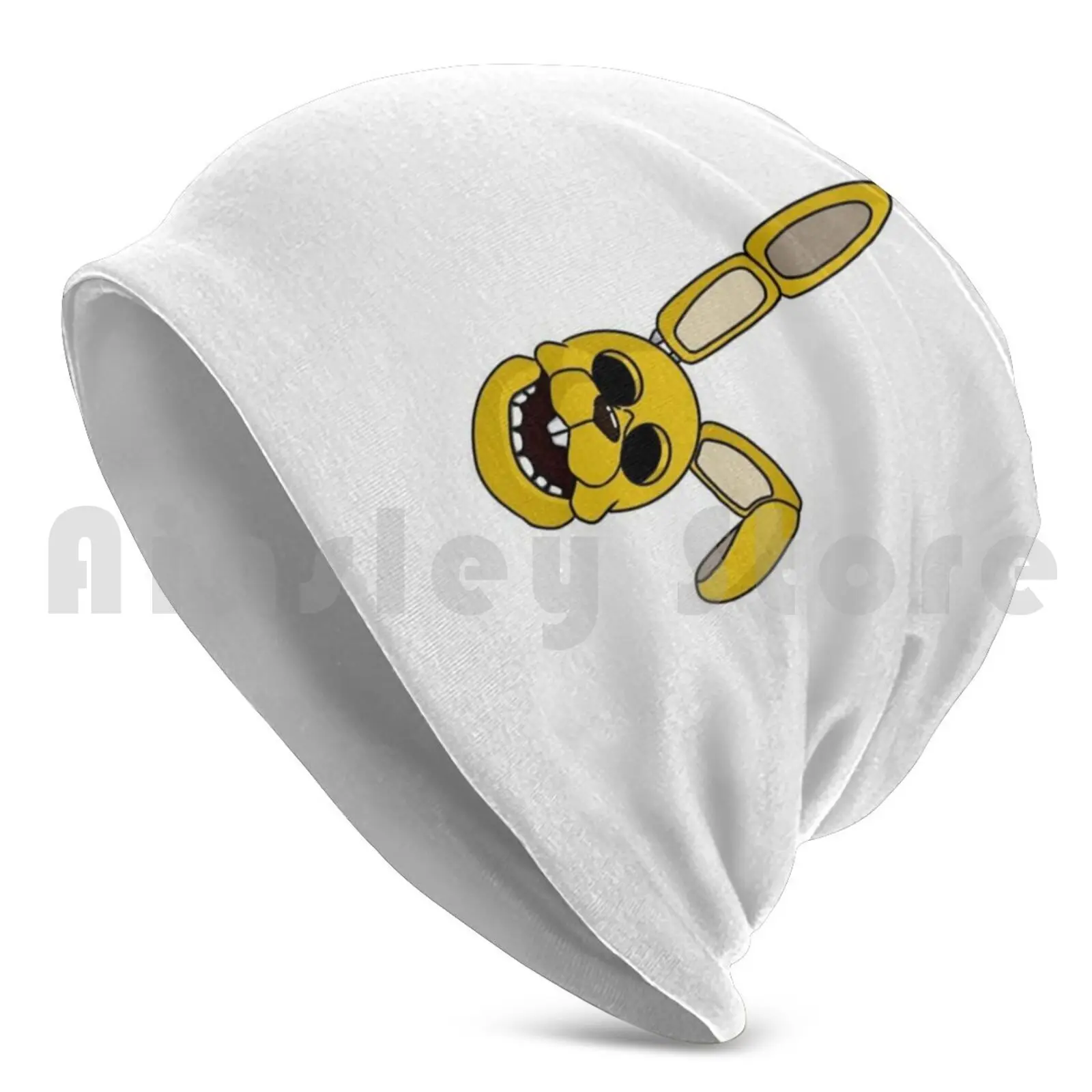 Spring Bonnie ( Empty ) Beanies Knit Hat Hip Hop Fnaf Five Nights At Spring Bonnie Dave Miller William