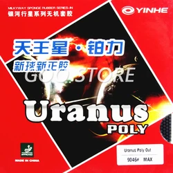 Galaxy/Via Lattea/Yinhe Urano Poly Gomma di Ping-Pong Pips-Out Galaxy YINHE Ping Pong Spugna