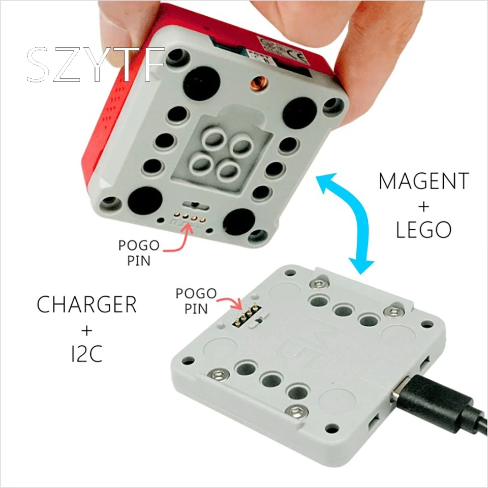 قاعدة شحن M5Stack M5GO/FIRE مع مغناطيسية لمجموعة M5Stack ESP32