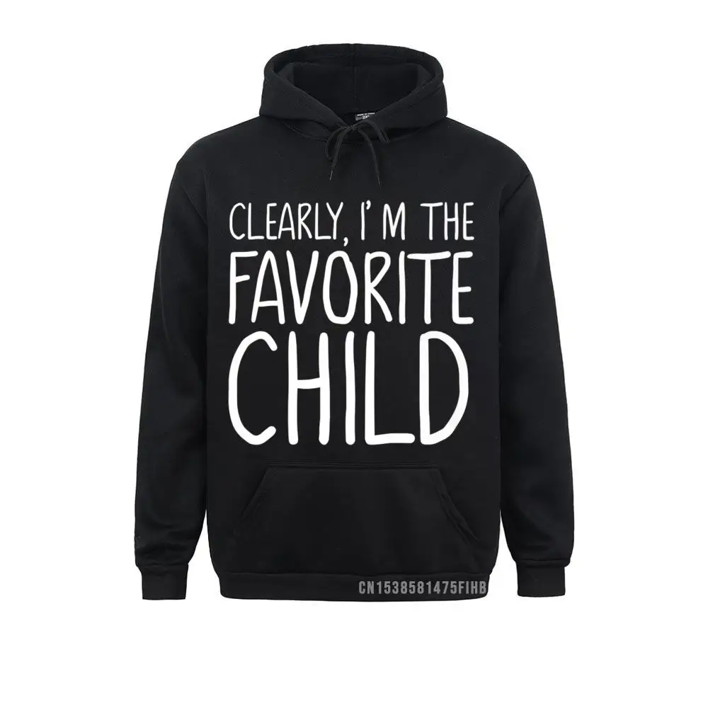 Clearly I Am The Favorite Child Only For The Favorite Moto Biker Thanksgiving Day Hoodies For Male Retro Sweatshirts