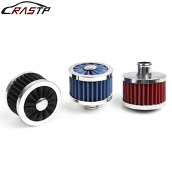 RASTP-Universal 23mm Car Air Filter For Motorcycle Cold Air Intake High Flow Crankcase Vent Cover Mini Breather Filters OFI064