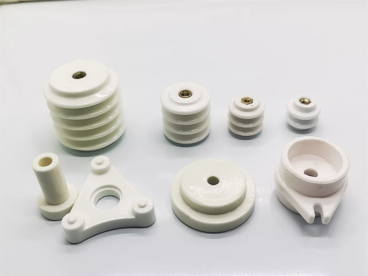 High Voltage Porcelain Insulator Ceramic Insulators High Frequency Electric Porcelain Ceramic Insulator 25kv 35kv