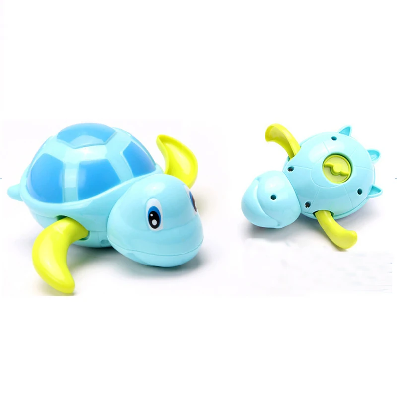 Cute Baby Kids Multi-type Wind Up Animal Tortoise Chain Bathing Shower Clockwork Water Baby Toys Oyuncak Toys for children