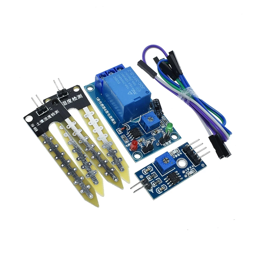 Smart Electronics 3.3V 5V 12V Soil Moisture Hygrometer Detection Humidity Sensor Module For arduino Development Board