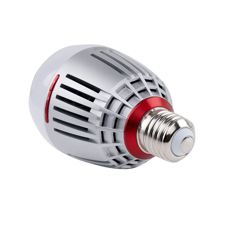 Aputure B7C 7W RGBWW LED الذكية لمبة CRI 2000K-10000K قابل للتعديل 0-100% ستبليس يعتم App التحكم التصوير أضواء