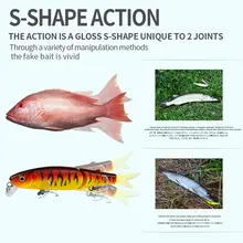 Fishing Minnow Lures 8.8cm 7.2g #5