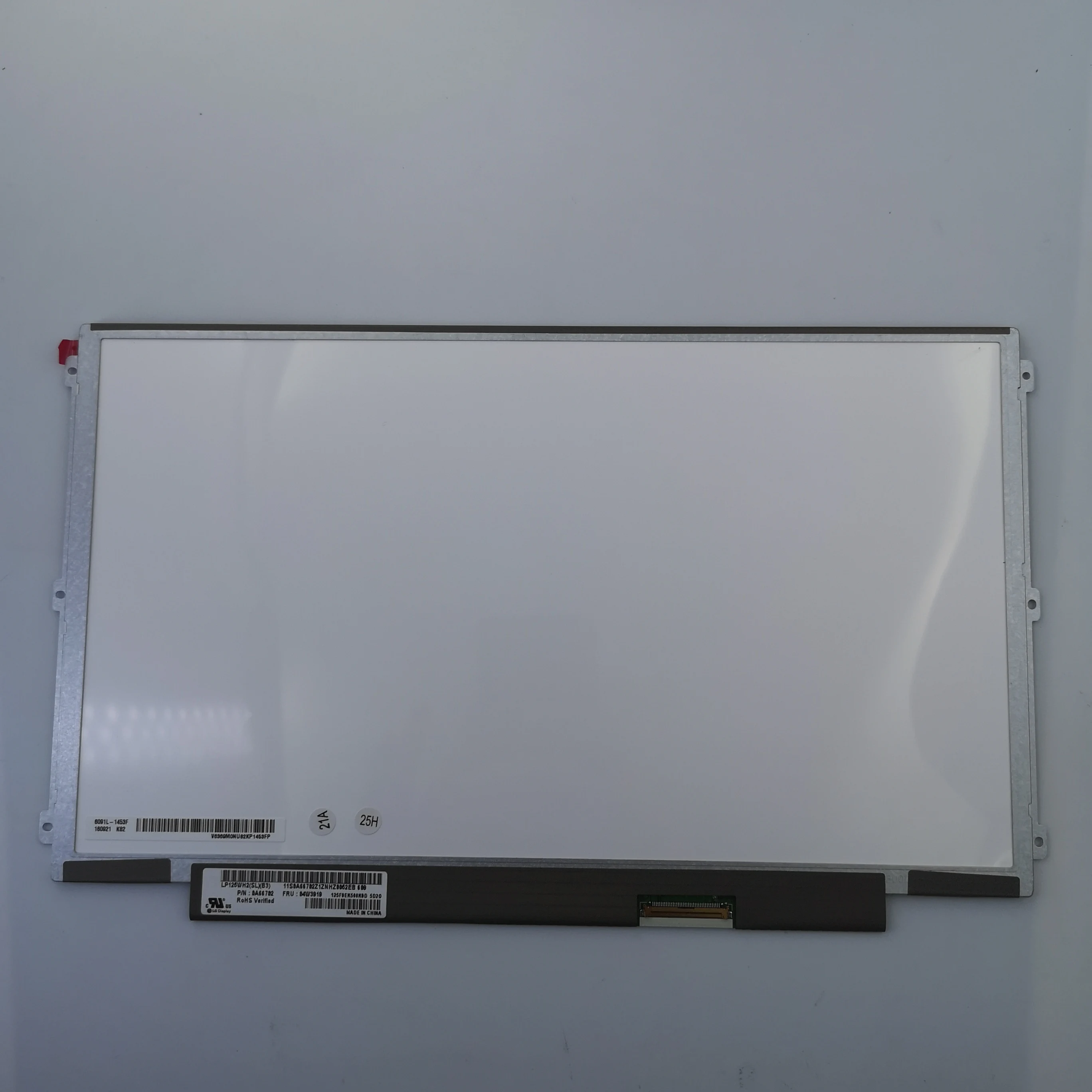 Imagem -02 - Matte 40pin Lp125wh2-slb3 Lp125wh2 Slb3 Lp125wh2 sl b3 Led Display Lcd Matriz de Tela para Substituição do Portátil 12.5 hd 1366x768