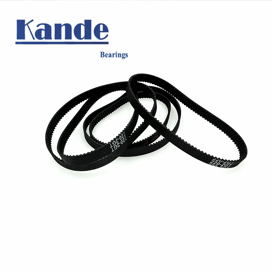 3D Printer Parts GT2 6mm Closed Loop Rubber Timing Belt 96 98 100 102 104 106 108 110 112 114 116 118 120 122 124 126 130mm 2GT