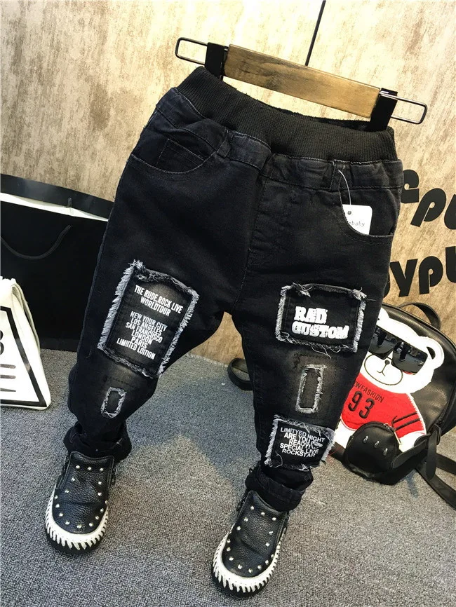 

Children Pants Winter Boys Thickened Jeans Spring Baby Boys Casual Trousers Fashion Children Clothing Jeans Boys Kids Pants