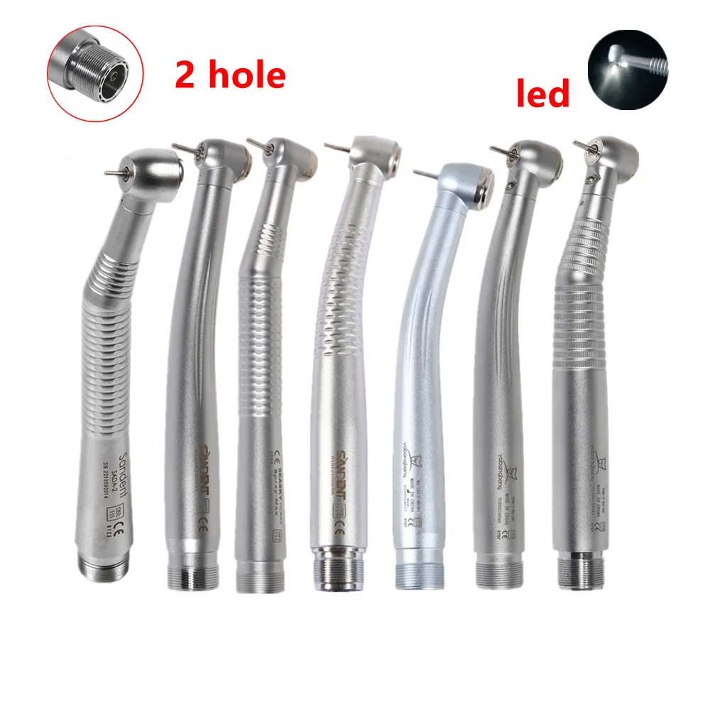 

Dental High Speed Handpiece NSK 2 Hole LED E-generator Air Turbine Standard /Big Head Push Button Type dental equipment