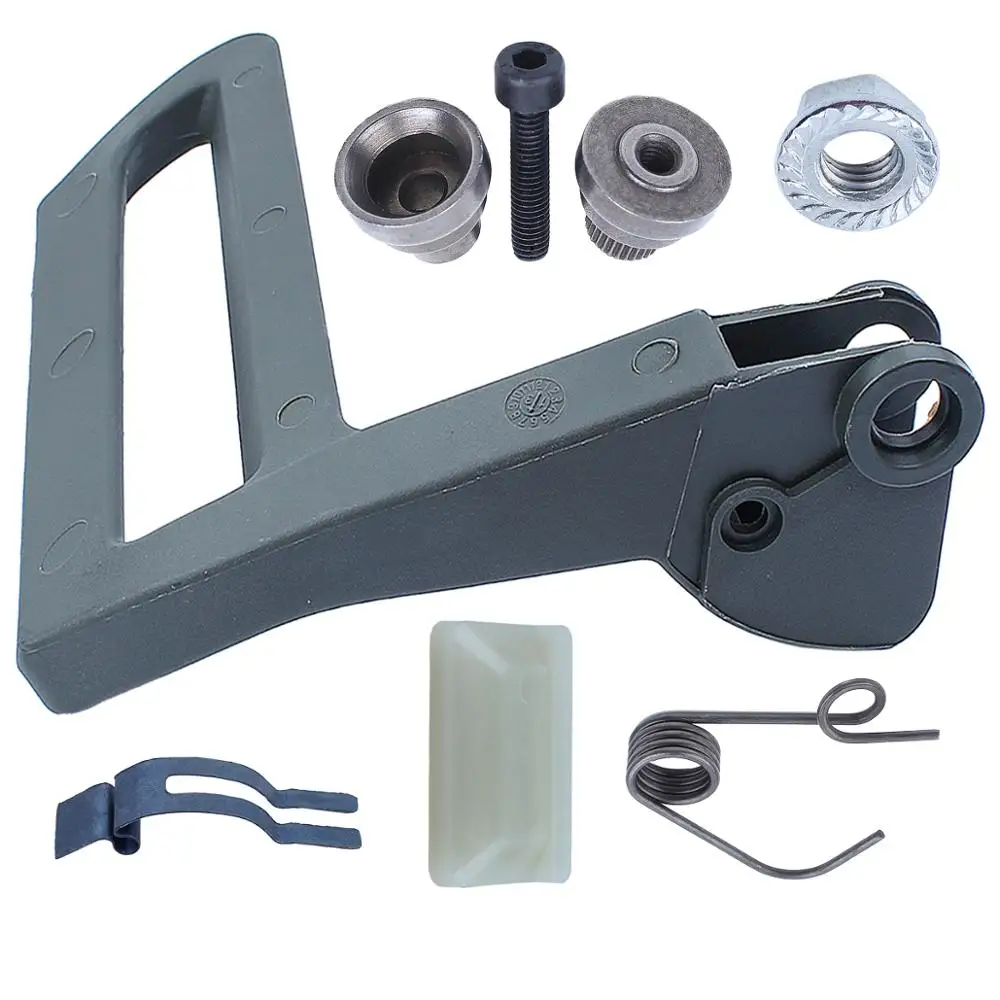 Kit de reparación de cubierta de embrague de manija de freno de cadena, buje pivotante para Husqvarna 257, 262XP, 261, 262, 254, 154, 503727401, 501875304 w