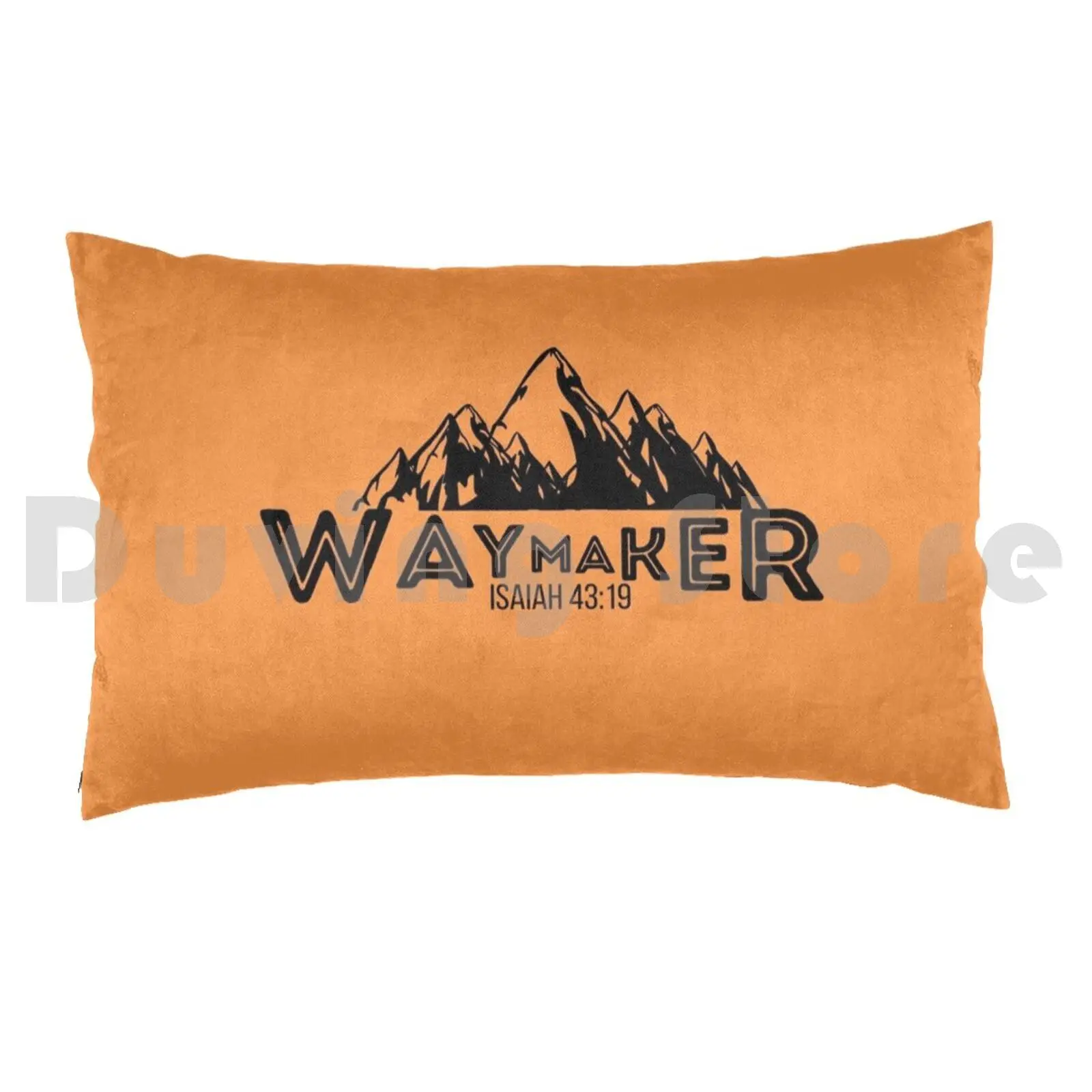 Waymaker Pillow Case DIY 50*70 Rich And Satisfying Life Rslife Christian Christianity Bible Bible Messages