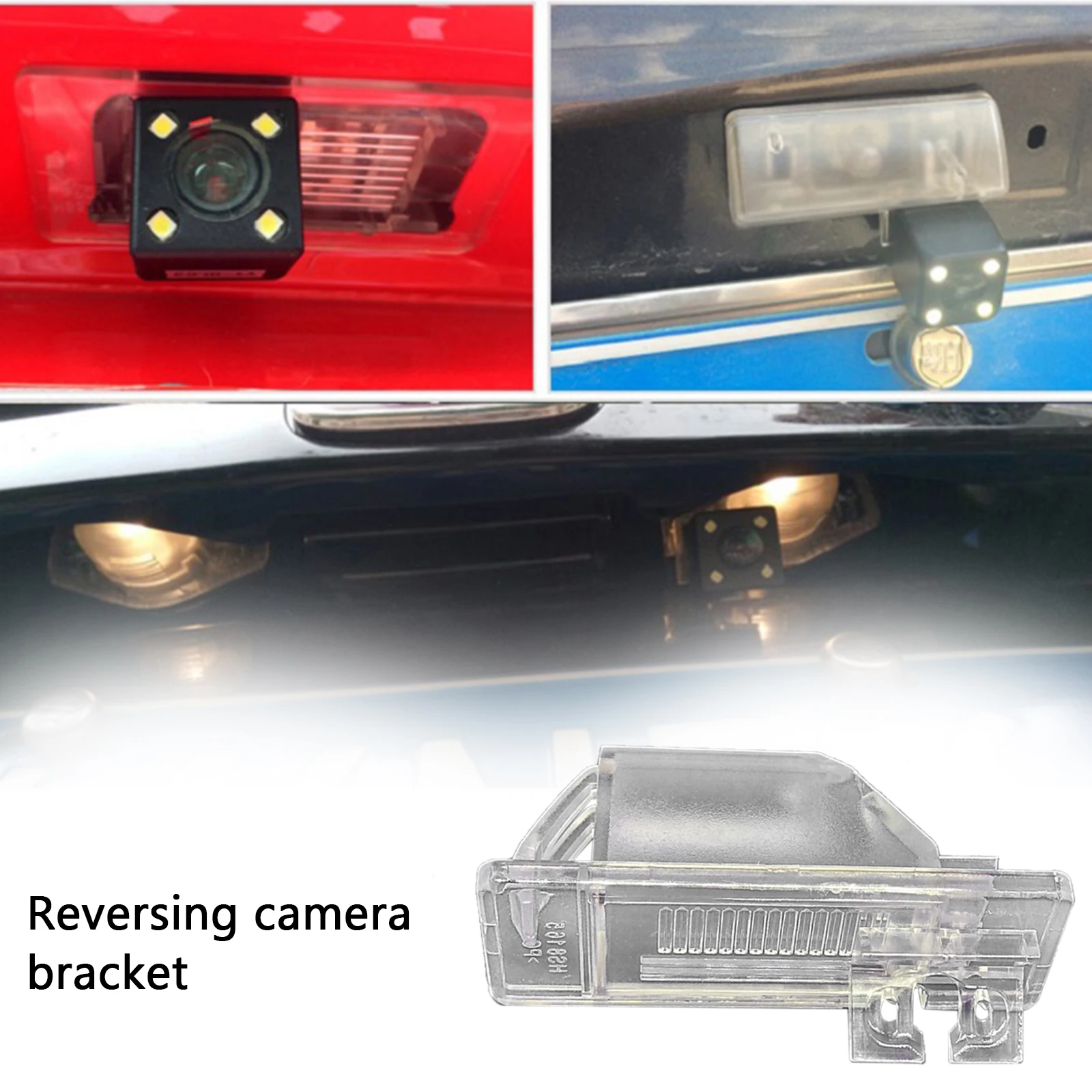 Vehicle Rear View Camera Installation Bracket License Accessories For Nissan Qashqai Patrol Kicks Sunny V3 Infiniti Esq Q50L Car