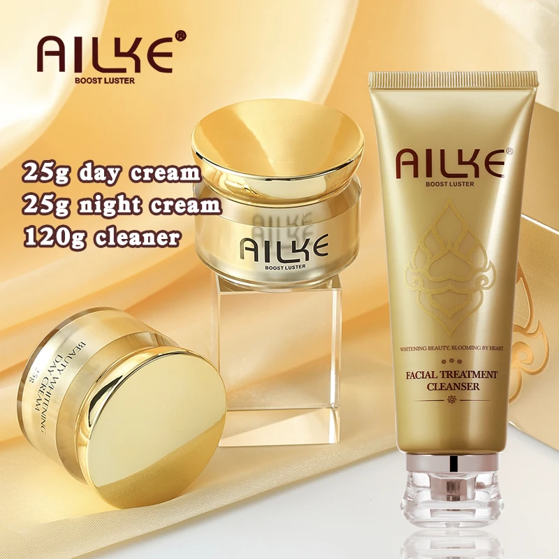 AILKE Whiten Facial Skin Care Cream With Glutathione, Improve Dull Skin, Clean Skin, Remove Various Spots