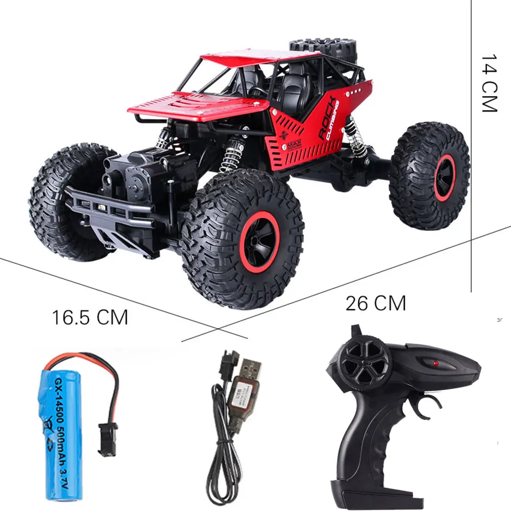 Inoler-Voiture Monster Truck 4x4 radiocommandée pour enfant, véhicule électrique sans balais, à conduire, télécommandée