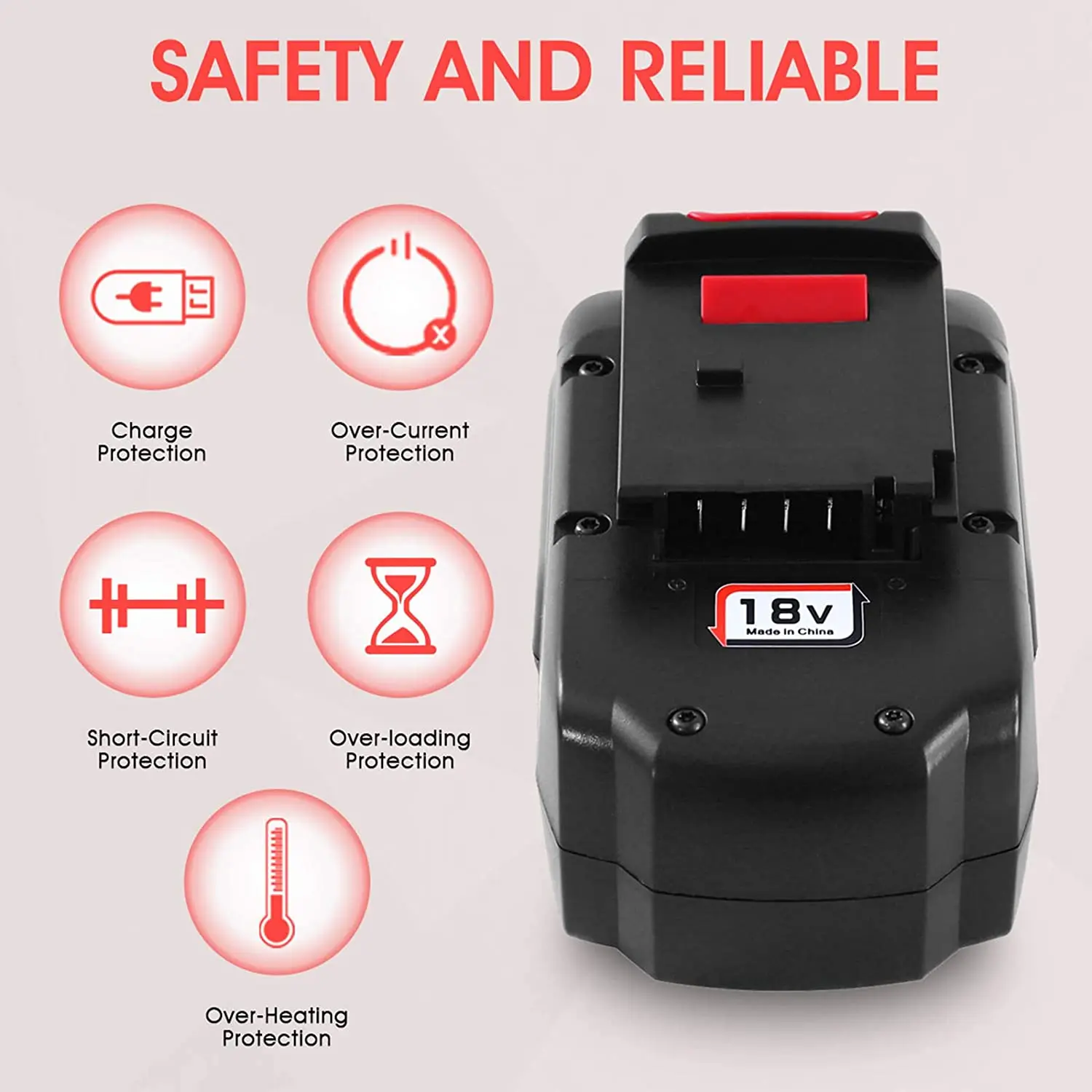CulHye Ni-MH 3600MAh เปลี่ยนแบตเตอรี่ใช้งานร่วมกับ Porter Cable 18V PC18B PCC489N PCXMVC Cordless