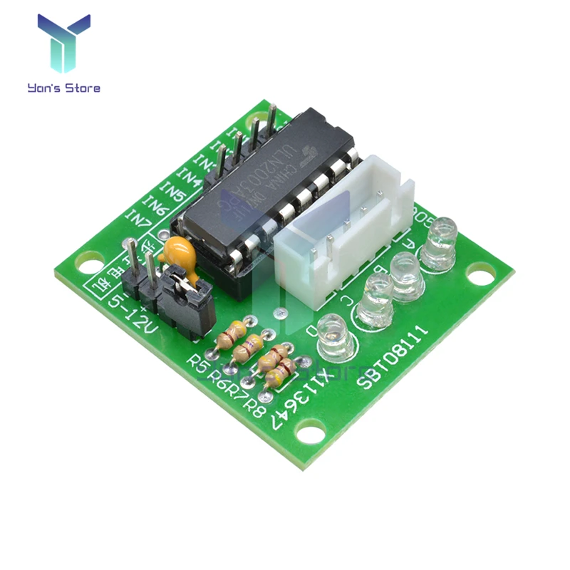 ULN2003 Stepper Motor Driver Board Newest Test Module Motor Drive Controller for Arduino AVR SMD 28BYJ-48 5V 12V High Power