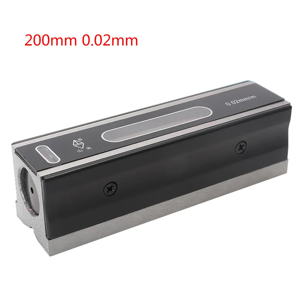 High-precision 0.02mm 100/150/200mm Mechanical Bar Level Instrument Industrial Grade Measuring Tool Level Meter With V-groove