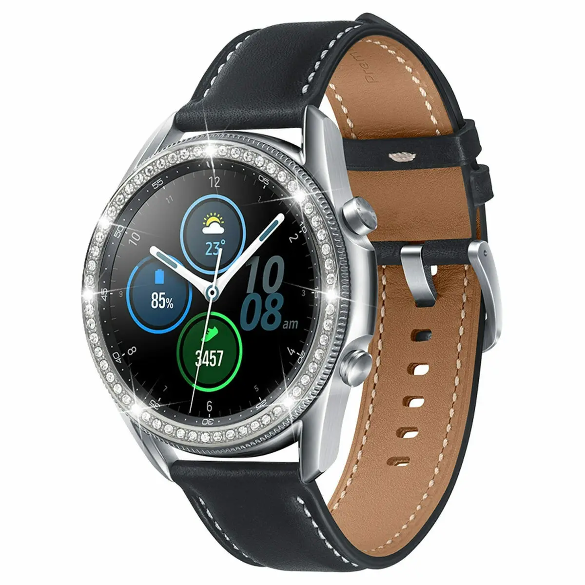 Galaxy Watch 3 Diamond Metal Bezel Styling Ring For Samsung Galaxy Watch 3 41mm Frame Protection Case Cover