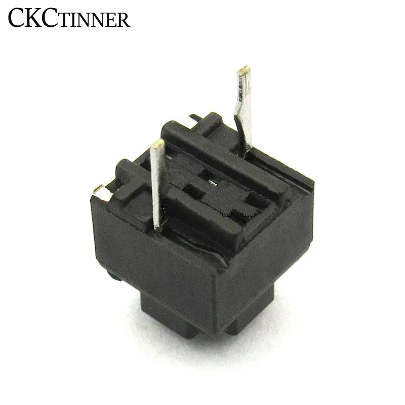 10pcs / lot square 2 foot mouse micro switch button  6*6*7.3/6*6*6.0/6*6*5.7MM micro switch Microsoft black dots