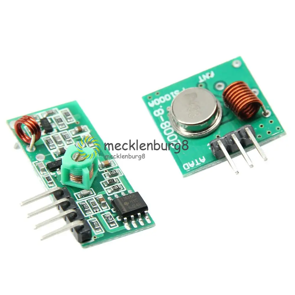 Модуль приемника беспроводного радиочастотного передатчика 433 МГц OOK/ASK Link Kit для Arduino/ARM/MCU