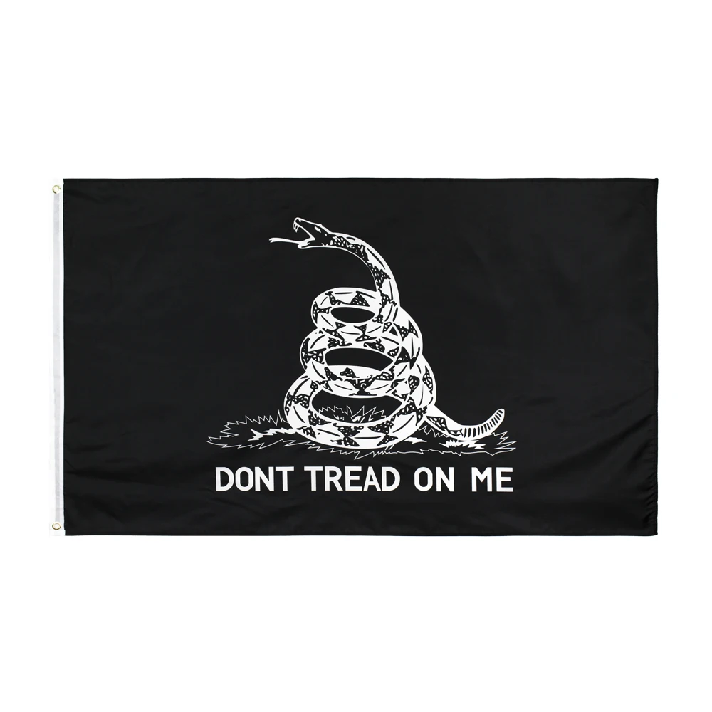 Yehoy 90X150cm join or die tread black snek Flag For Decoration