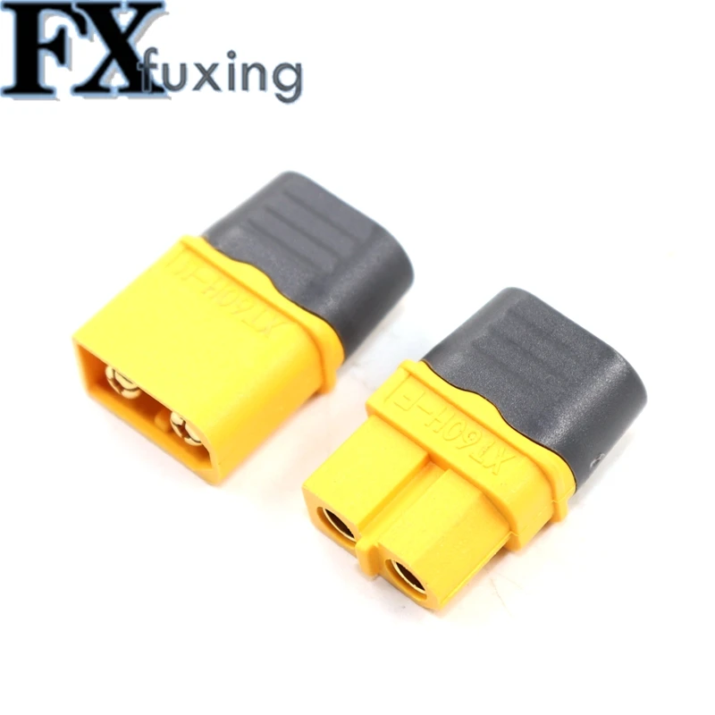 10PCS XT60 XT60H Bullet Connectors Male Female Power Plugs Power RC LV Lipo Battery Motor 3D Printer XT60H-M XT60H-F