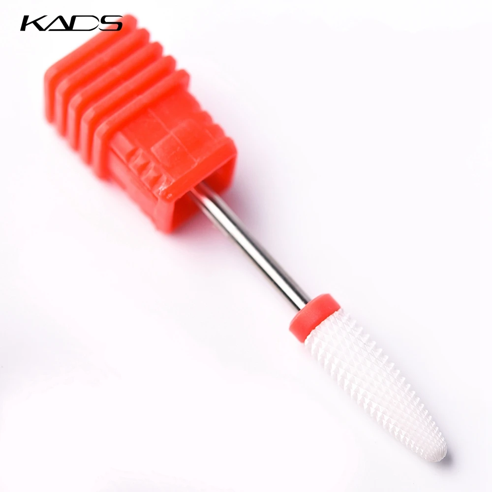 KADS – perceuse à ongles en céramique à longue balle, meuleuse de vernis à ongles pour manucure et pédicure, Machine-outil de travail des ongles